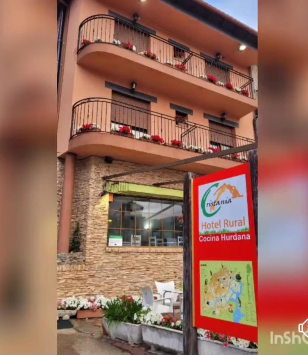 Hotel Rural Cristania Caminomorisco Eksteriør bilde